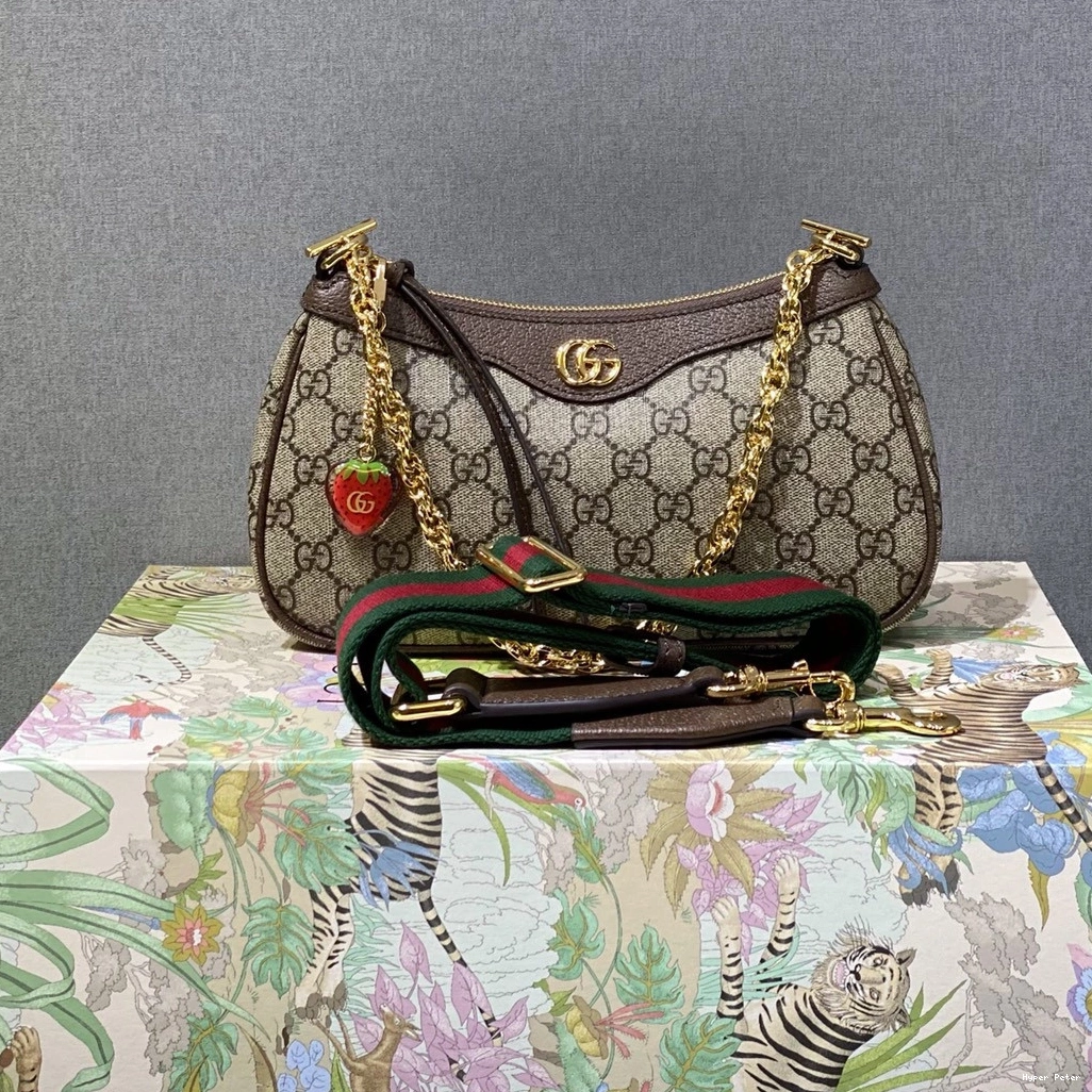 Hyperpeter Ophidia shoulder Gucci bag-25*15.5*6cm small 0821